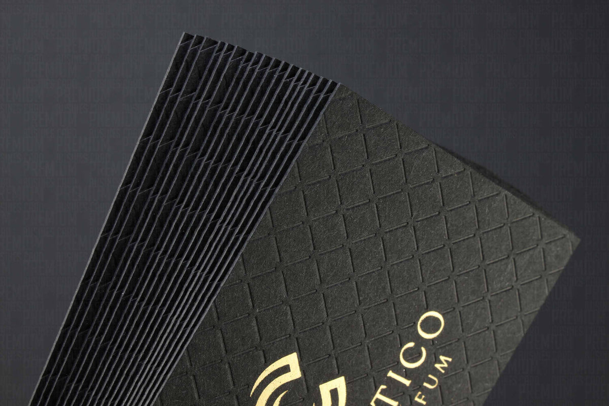 Business Cards, Fantasy Black Paper, Premium Business Card, Gilding Printing, Duplex Plastering, Custom Design,