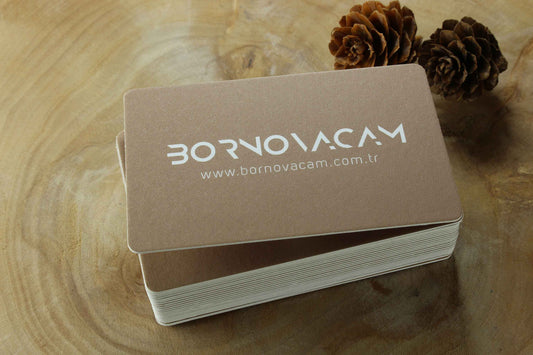 Business Cards, Fantasy White Paper, Premium Business Card, Fantasy Paper, Gilding Printing, Duplex Plastering, Custom Design, High Quality
