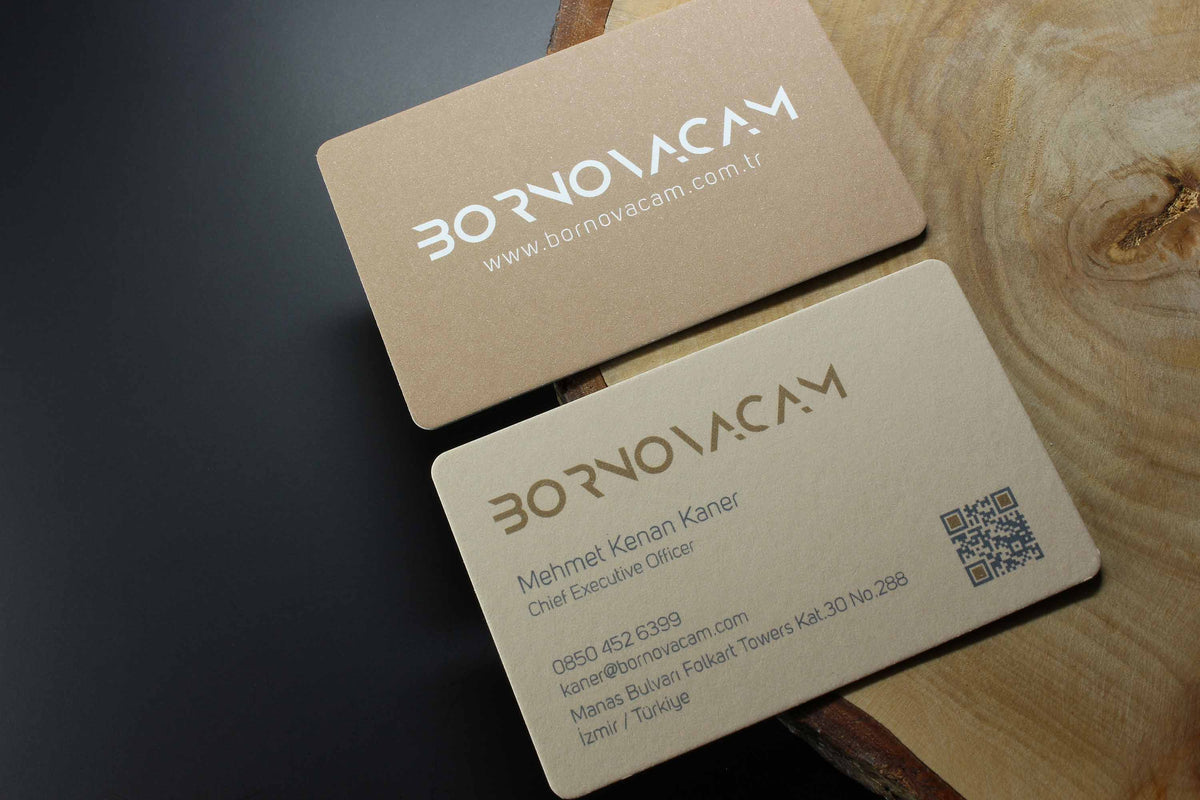 Business Cards, Fantasy White Paper, Premium Business Card, Fantasy Paper, Gilding Printing, Duplex Plastering, Custom Design, High Quality