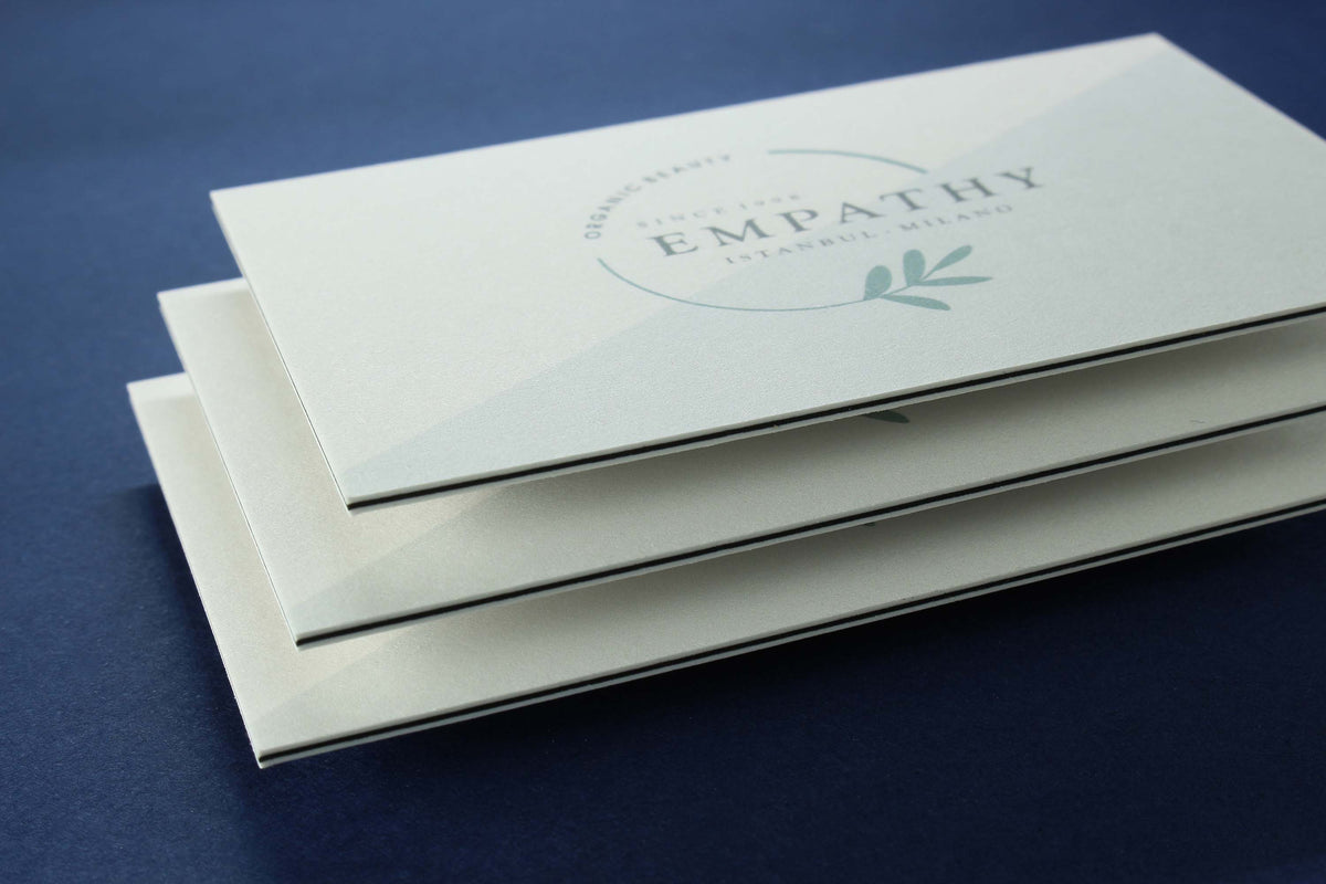 Business Cards, Fantasy White Paper, Premium Business Card, Fantasy Paper, Gilding Printing, Duplex Plastering, Custom Design, High Quality