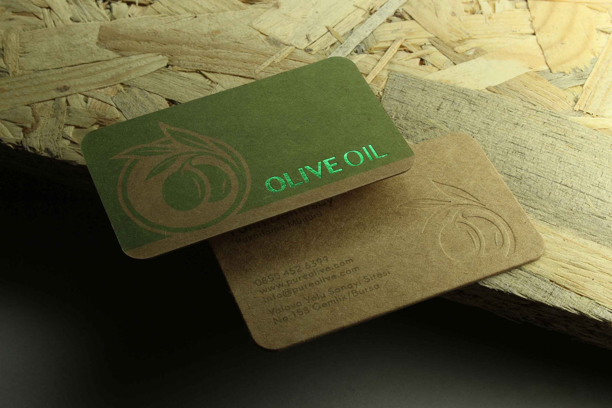 Business Cards, Fantasy Kraft Paper, Premium Business Card, Trigromy, Black Paper, Gilding Printing, Duplex Plastering, Custom Design