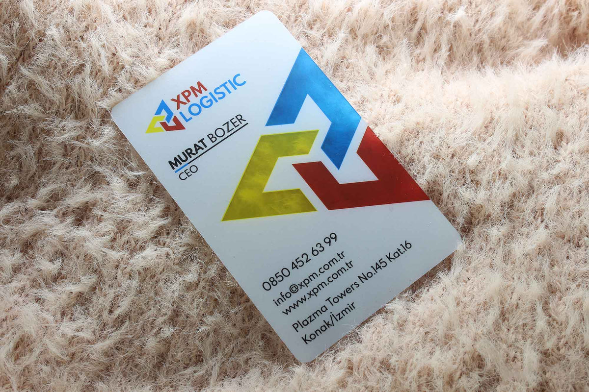 Standard Transparent Cards, Business Cards, Premium Business Card, Custom Design, High Quality