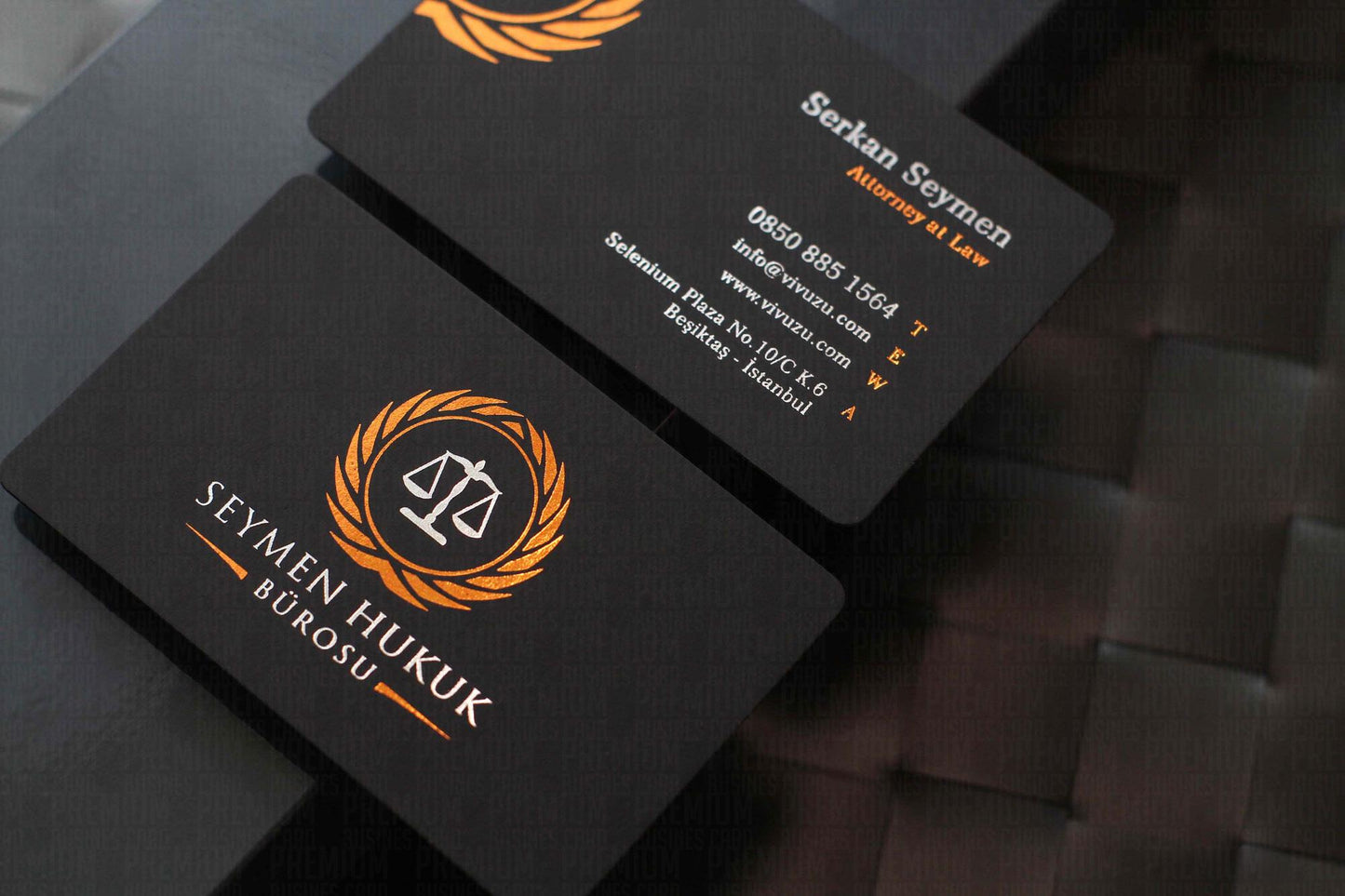 Suede Paper, Premium Business Card, Fantasy Black Paper, Gilding Printing, Duplex Plastering, Custom Design