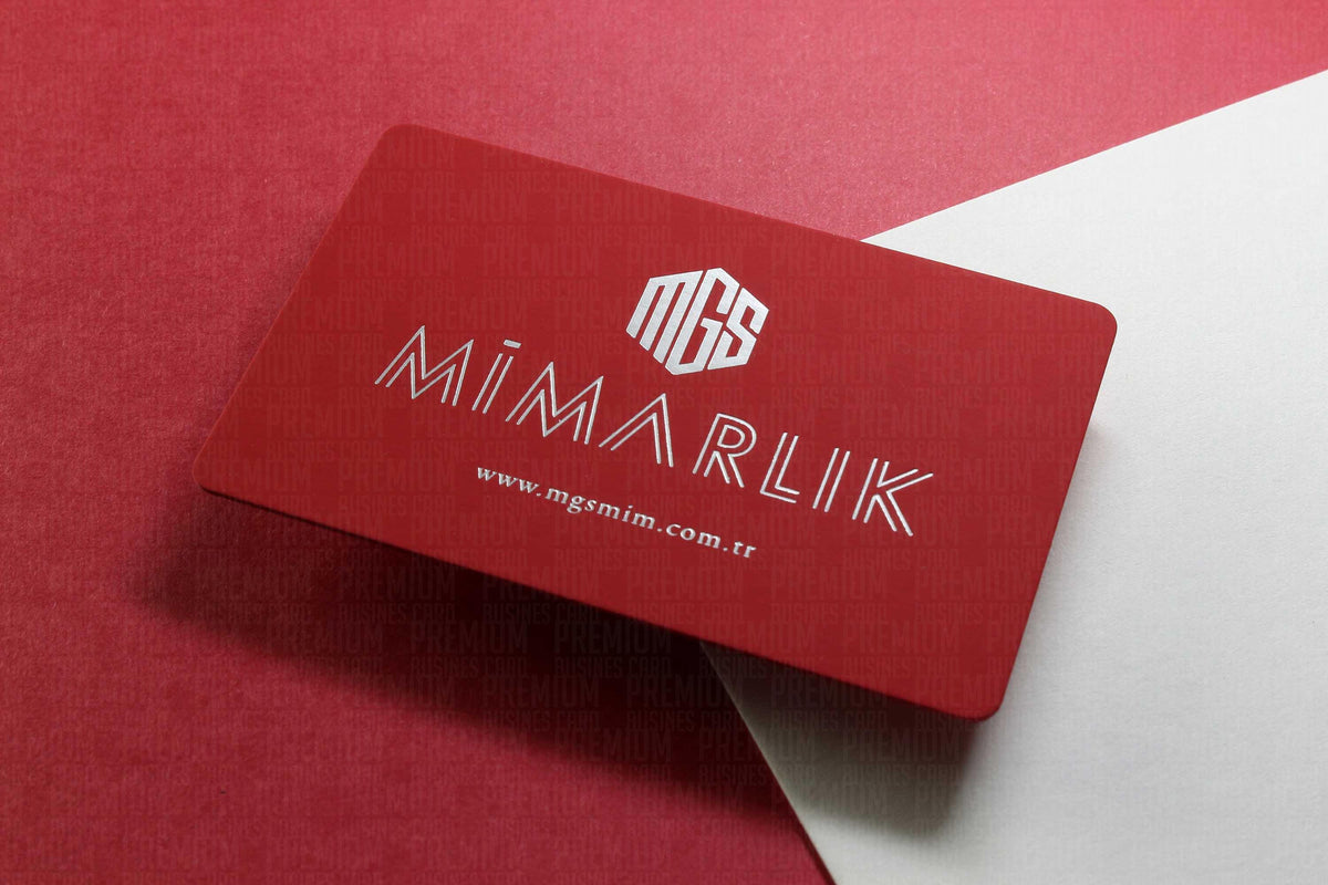 Business Cards, Suede Red Paper, Premium Business Card, Fantasy Black Paper, Gilding Printing, Duplex Plastering, Custom Design