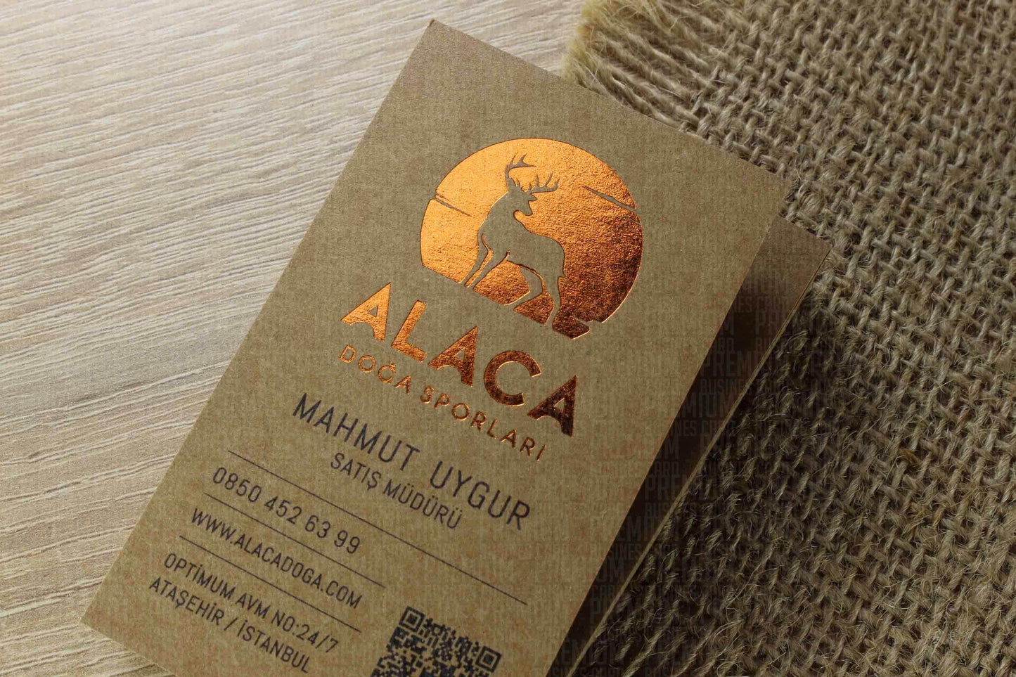 Business Cards, Fantasy Kraft Paper, Premium Business Card, Trigromy, Black Paper, Gilding Printing, Duplex Plastering, Custom Design