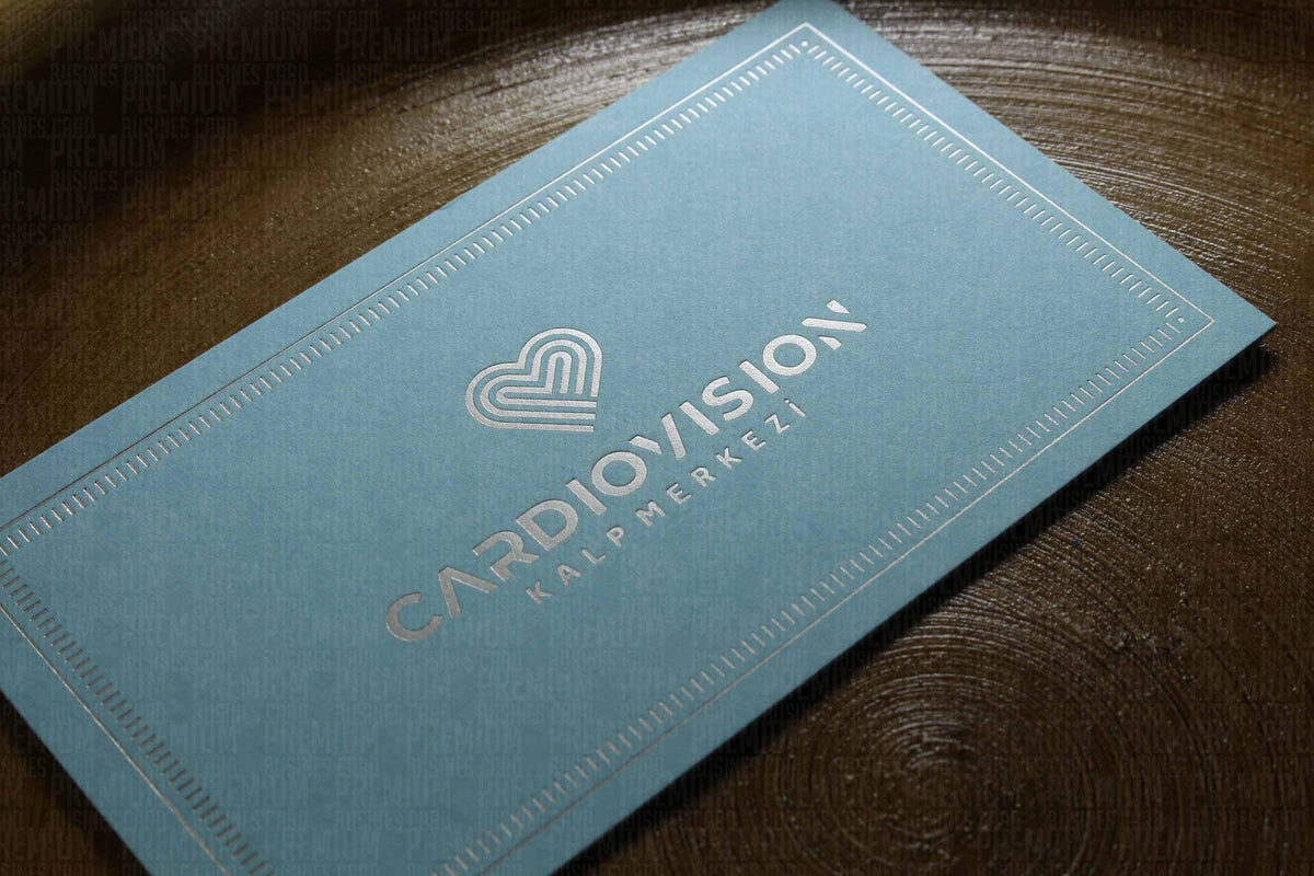 Business Cards, Fantasy Light Blue Paper, Premium Business Card, Fantasy Black Paper, Gilding Printing, Duplex Plastering, Custom Design