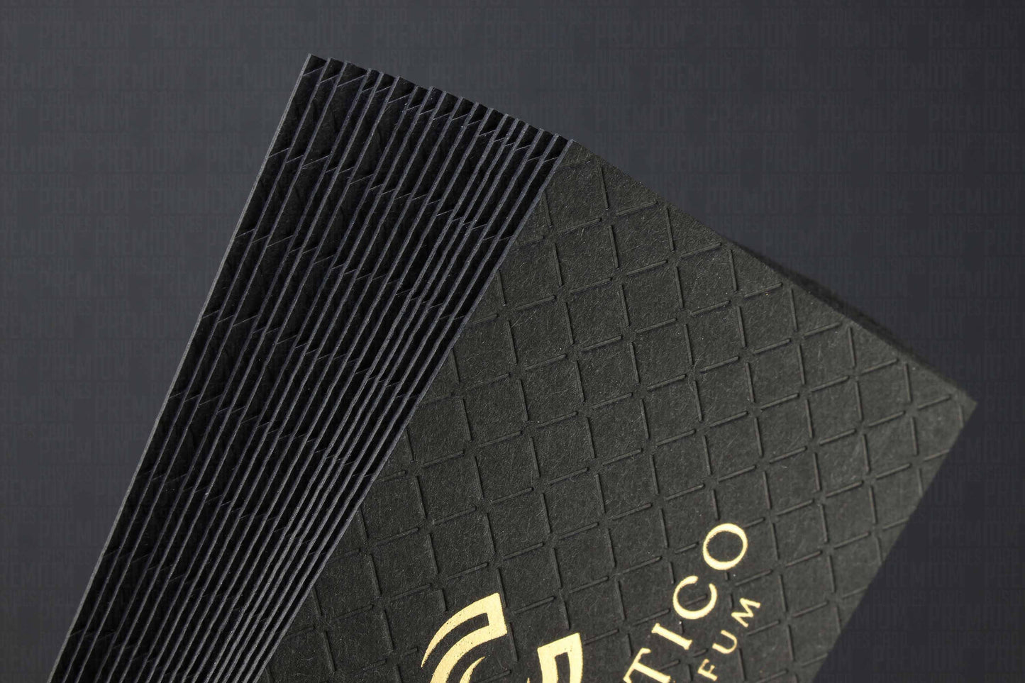 Business Cards, Fantasy Black Paper, Premium Business Card, Gilding Printing, Duplex Plastering, Custom Design,