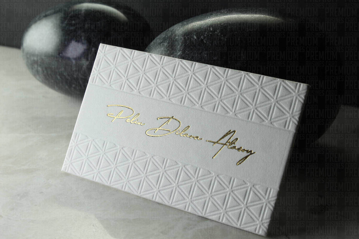 Business Cards, Fantasy White Paper, Premium Business Card, Fantasy Paper, Gilding Printing, Duplex Plastering, Custom Design, High Quality