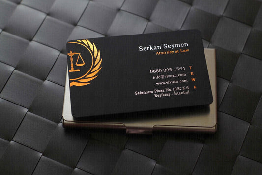 Suede Paper, Premium Business Card, Fantasy Black Paper, Gilding Printing, Duplex Plastering, Custom Design