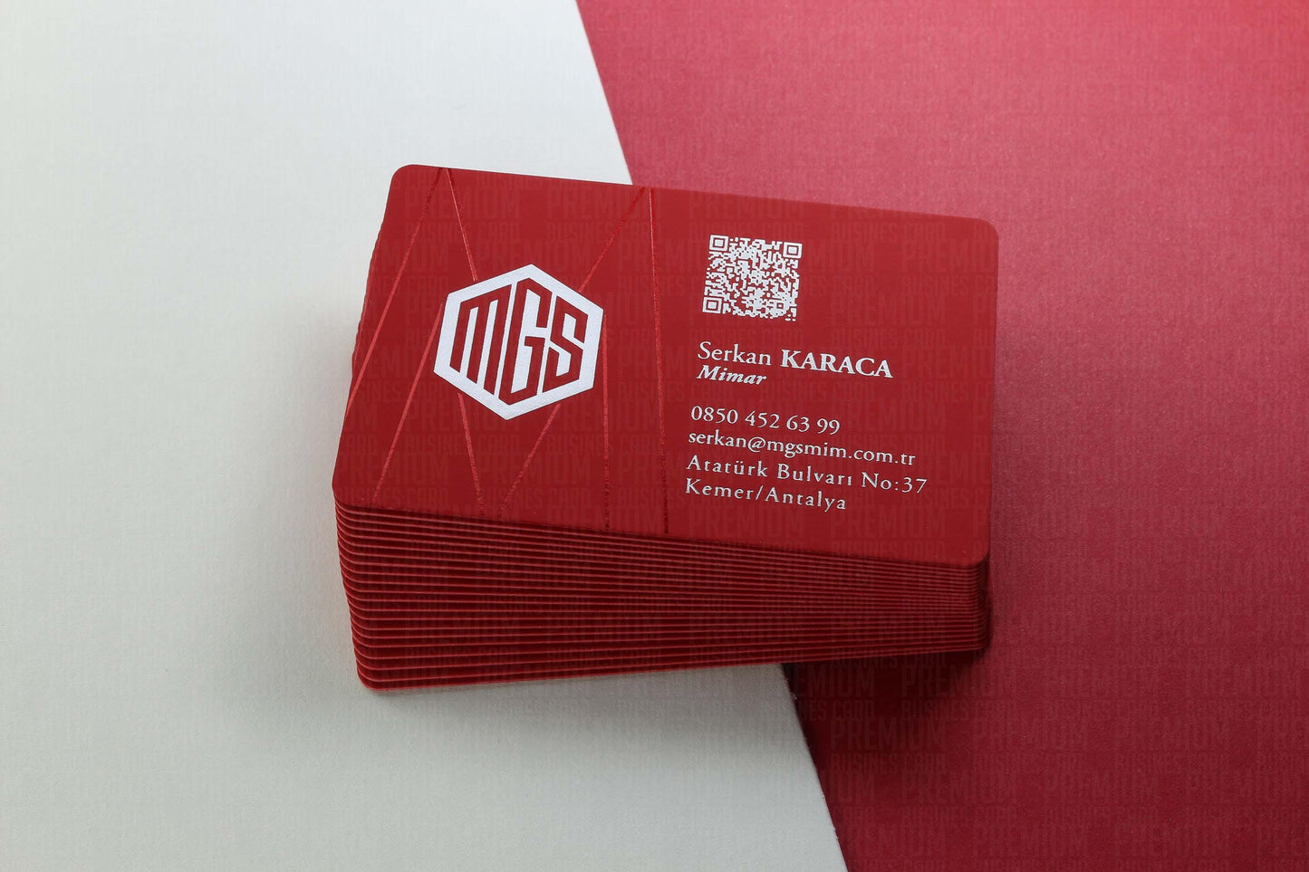 Business Cards, Suede Red Paper, Premium Business Card, Fantasy Black Paper, Gilding Printing, Duplex Plastering, Custom Design
