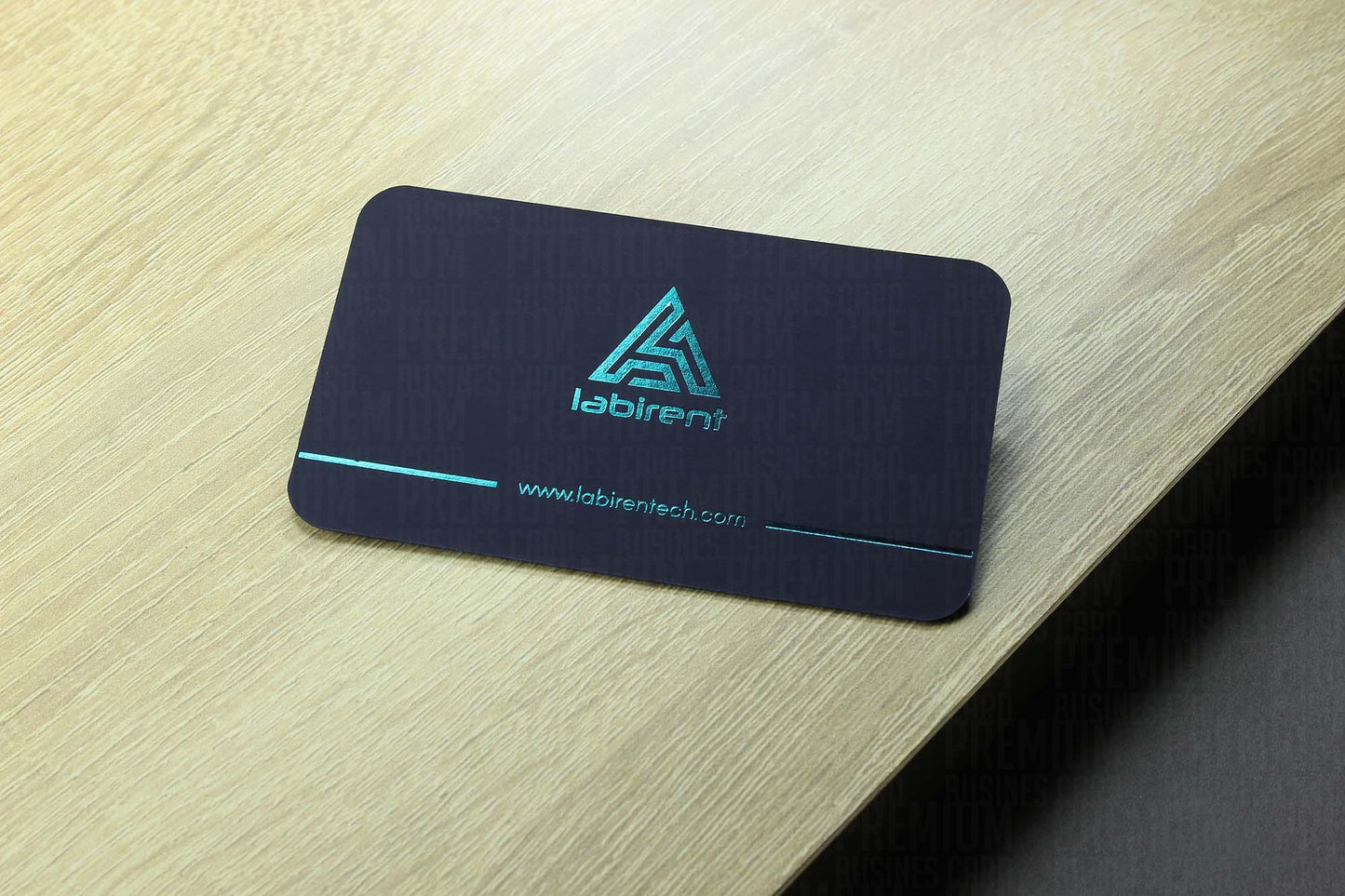 Business Cards, Suede Navy Blue Paper, Premium Business Card, Fantasy Black Paper, Gilding Printing, Duplex Plastering, Custom Design
