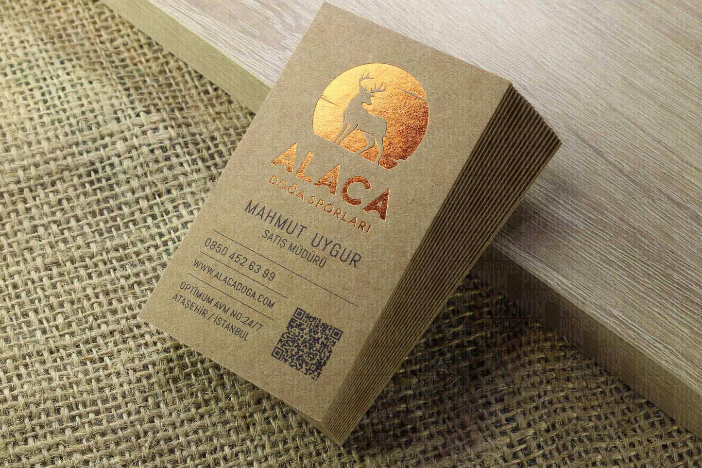 Business Cards, Fantasy Kraft Paper, Premium Business Card, Trigromy, Black Paper, Gilding Printing, Duplex Plastering, Custom Design