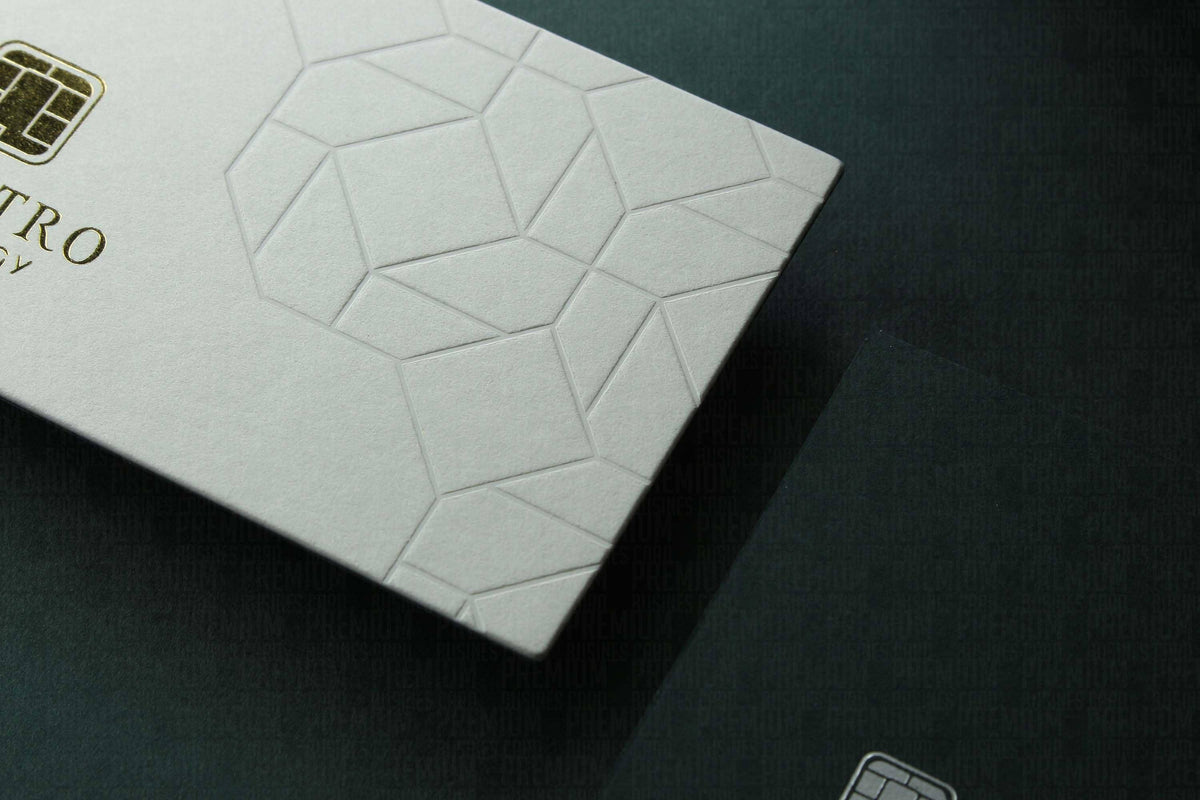 Business Cards, Fantasy Green Paper, Premium Business Card, Fantasy Black Paper, Gilding Printing, Duplex Plastering, Custom Design